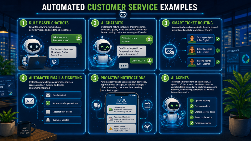 Automated Customer Service Examples